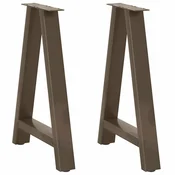 Noge za blagovaonski stol A-oblika 2 kom 60 x (72-73) cm Celik