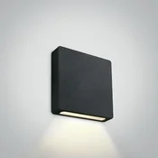 ZIDNA LED SVJETILJKA 2W/100lm/3000K/700mA/IP65/DIMM CRNA