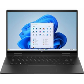 HP - ENVY 2-in-1 15.6 Full HD Touch-Screen Laptop - AMD Ryzen 5 7530U - 8GB Memory - 256GB SSD - Nightfall Black