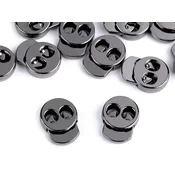 Kovinske zavore 15x18 mm - nikelj črne barve (20 kosov)