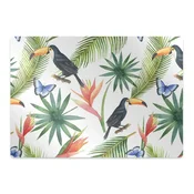 Decormat Podloga za zaščito tal Toucans on a branch 120x90 cm 15 cm