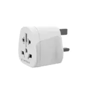 Gembird univerzalni AC adapter za napa?anje, svetski na UK adapter za napa?anje A-AC-UKMINTF, 10 A, beli