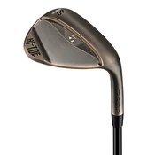 Golf palica Wedge TaylorMade Hi-Toe 5 Aged Cooper Desna roka, 56°, 10°, ATS, Stiff, Jeklo, KBS Hi-Rev 2.0 115g Black (PVD)