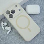 Maska Mag Case PureTone za iPhone 17 Pro krem