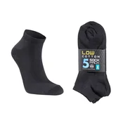 Nogavice Seger Basic Cotton 5-pack - ČRNA - 43-46