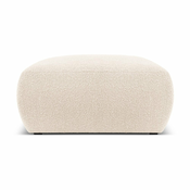 Bež tabure iz tkanine bouclé Molino – Micadoni Home