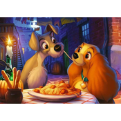 Ravensburger Puzzle Lady and the Tramp 1000 kosov