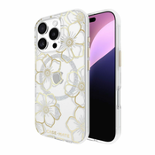 case-mate Ohišje Case-Mate Floral Gems MagSafe - ohišje za iPhone 16 Pro (zlato)
