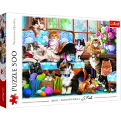 Trefl 37425 puzzle Slagalica 500 kom Životinje