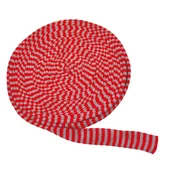 PlayBox: Stisljiv rdeče-siv tekstilni trak, 10m x 3cm