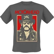 Motörhead Lemmy RJ Charcoal Grey L Majica
