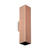 LOOK AP2 KVADRATNA ZIDNA SVJETILJKA D60 H300 2xGU10 BAKAR ID370460