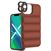 Overboard Ovitek Puffer za iPhone 13 Pro Max, rjav