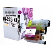 Inkdigo tusz LC225XLY kompatybilny z Brother DCP-J4120DW MFC-J4420DW Certyfikat TÜV