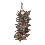 TIAKI kebab od javorova lista, igracka za grickanje - cca D 8 x Š 5 x V 24 cm