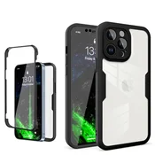 Črn Shield 360° ovitek (iPhone 14 Pro)