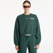Mikina New Balance Trackside Fleece Crew Nordic Green Heather XS
