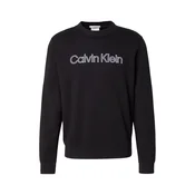Calvin Klein Majica črna/bela