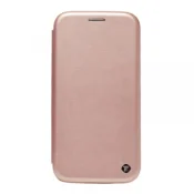 Maska na preklop Teracell Flip Premium za Xiaomi Redmi Note 12 Pro Plus (EU) roze zlatna