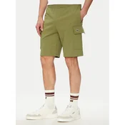 Lacoste Športne kratke hlače GH9743 Khaki Regular Fit
