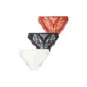 Hunkemöller Spodnje hlačke Belle rdeča / črna / bela
