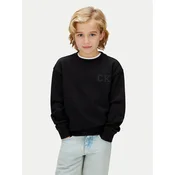 Calvin Klein Jeans Majica  črna / bela