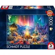 Schmidt Puzzle Romantika ob ognju in pod zvezdami 1000 kosov