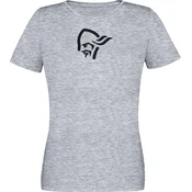 Norrona /29 cotton viking ženska majica, drizzle melange (M)