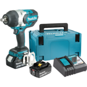 Makita aku udarni zavrt.DTW1002RTJ(18V,Li-ion,BL,1/2,2x5Ah)