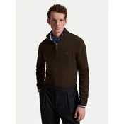 Polo Ralph Lauren Pulover 710876756503 Temno rjava Regular Fit