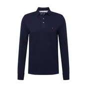 TOMMY HILFIGER Majica 1985 SLIM LS POLO mornarska / rdeča / bela