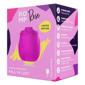 ROMP Rose - vibrator z zračnim valovanjem, ki ga je mogoče ponovno napolniti (roza)