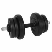 LIFEFIT uteži za vadbo Premium + kovinsko držalo, 10kg