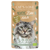 Cats Love Bio 6 x 100 g - Bio-raca