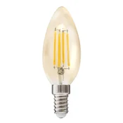 Ravna LED žarnica Plamen 4,2 W E14