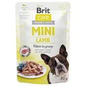 shumee Brit Care Dog | Mini | 85g vrečka - jagnjetina 85g