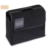 Black+Decker Organizator za prtljažnik automobila, 29 x 15 x 30 cm, crni