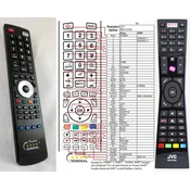 General JVC RM-C3184 - združljiv daljinski upravljalnik znamke General