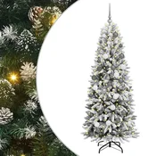 Umjetno božicno drvce Bijelo 180 cm PVC i Plastika i Celik i PE
