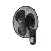 Ardes 5W40R Zidni ventilator 50W sa daljinskim upravljačem i tajmerom, Crni