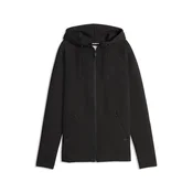 PUMA EVOSTRIPE Spacer Full-Zip Hoodie Women, Clothing, Black, XL