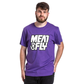 Moška majica s kratkimi rokavi Meatfly Repash vijolična