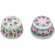 Decora Modelčki za mafine FLAMINGO 50x32 mm 36 kosov