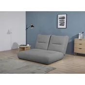 Livetastic ZOFA S POSTELJNO FUNKCIJO, temno siva tekstil