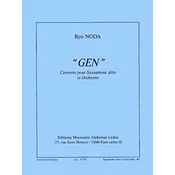 NODA:GEN CONCERTO POUR SAX