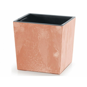 Prosperplast Prevleka za cvetlični lonec URBI SQUARE LOW BETON 2v1 plastika 24x24x24cm