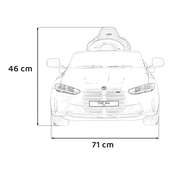 Licenciran avto na akumulator BMW M4 – rdeč