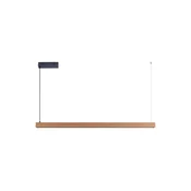 Immax NEO 07303L - LED prigušiva luster na sajli MADEIRA 26W/230V Wi-Fi Tuya 122 cm hrast
