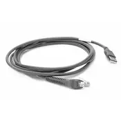 ZEBRA POS Čitalec Datakabel RJ50(M) = USB -A(M) 2.1m oklopljen proti motnjam (CBA-U21-S07ZBR)