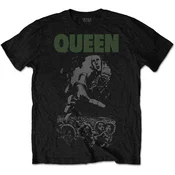 Queen News of the World 40th Full Cover Black L Majica